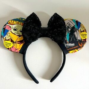 Disney The Mandalorian Star Wars Minnie ears